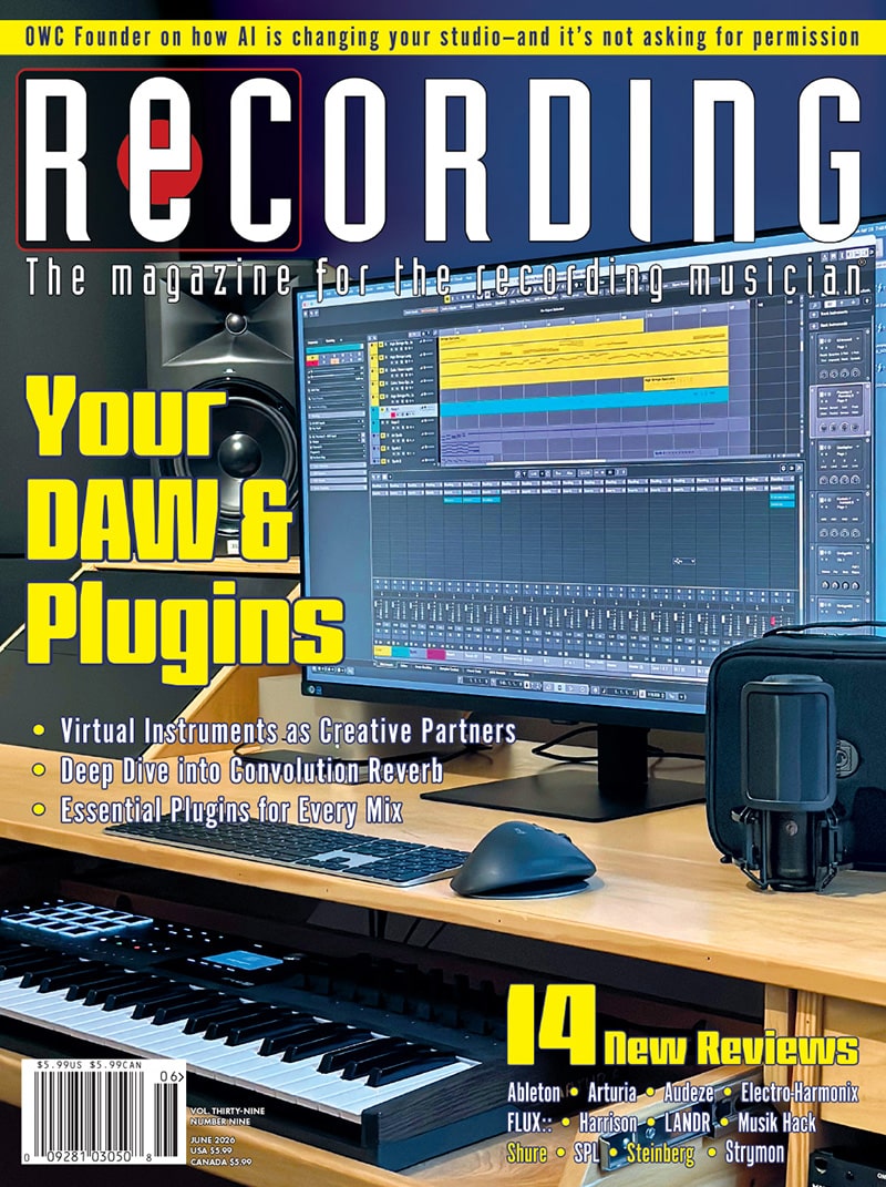 Recording-Magazine June 01, 2026 Issue Cover
