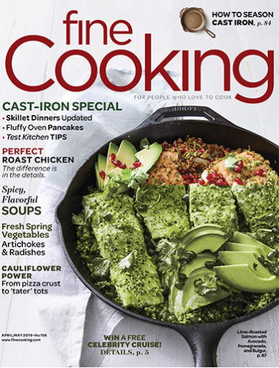 Fine Cooking April 01, 2019 Issue Cover