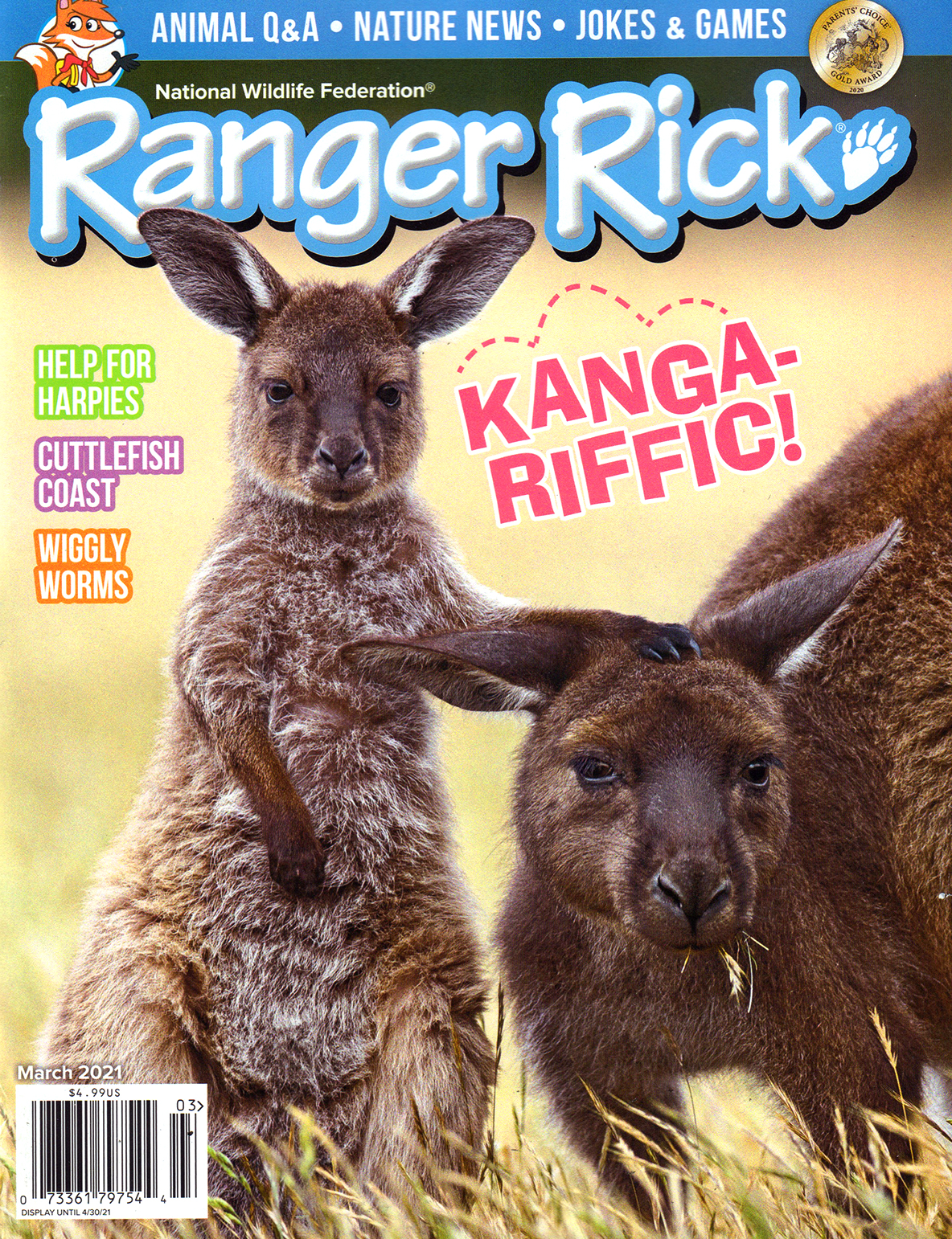 Ranger-Rick March 01, 2021 Issue Cover