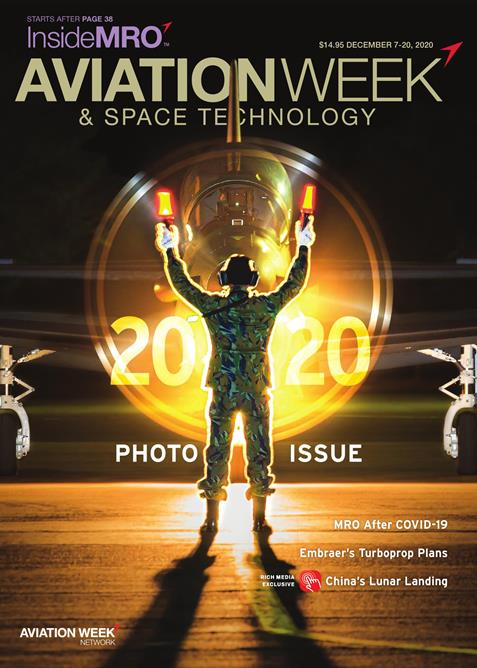 Aviation-Week-and-Space-Technology December 07, 2020 Issue Cover
