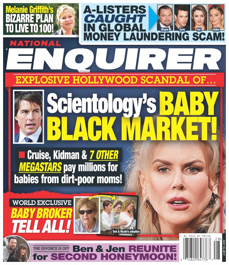 national-enquirer July 10, 2017 Issue Cover