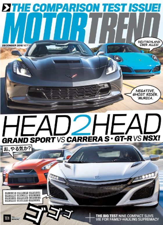 Motor-Trend December 01, 2016 Issue Cover