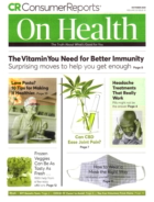 Consumer-Reports-On-Health October 01, 2020 Issue Cover