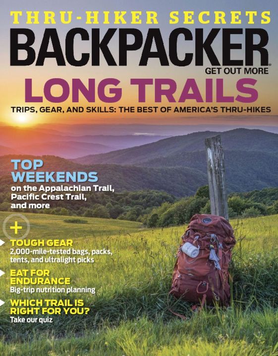 Backpacker January 01, 2017 Issue Cover