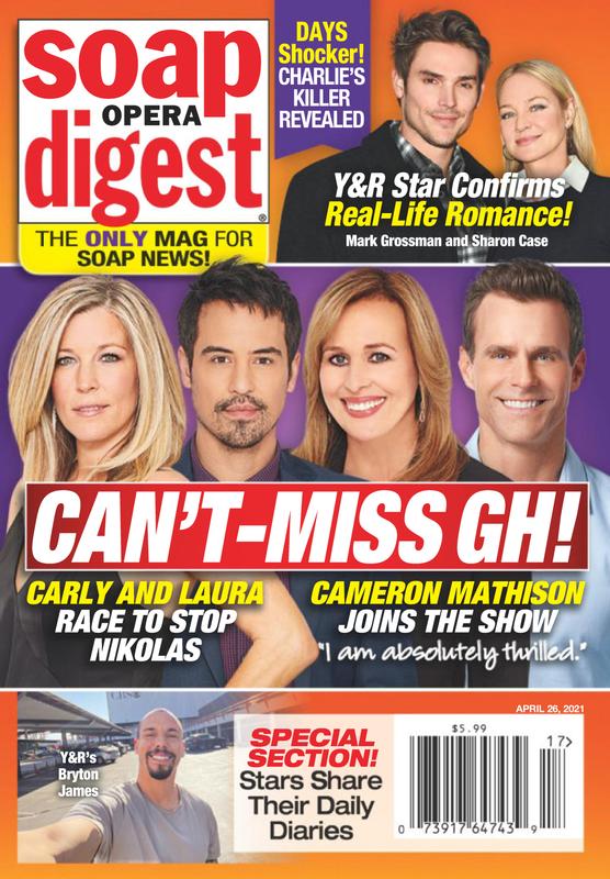 Soap-Opera-Digest April 26, 2021 Issue Cover