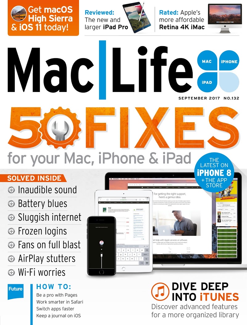 Mac-|-Life September 01, 2017 Issue Cover