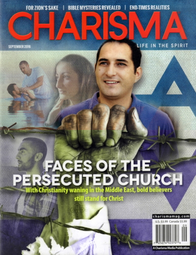 Charisma September 01, 2016 Issue Cover