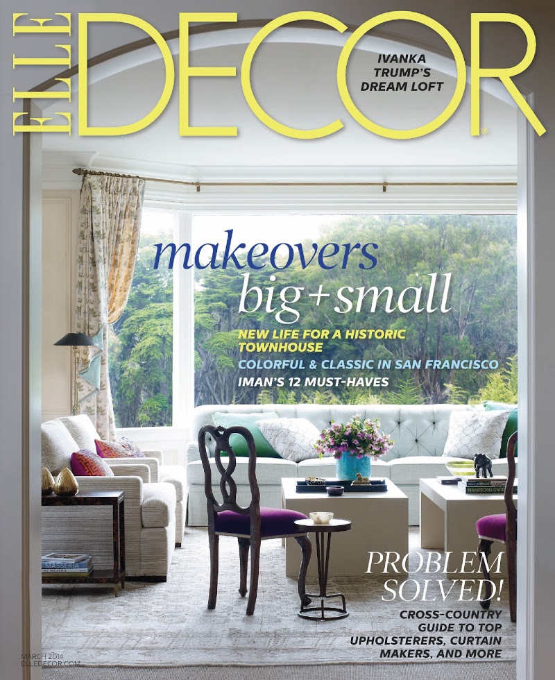 Elle-Decor March 01, 2014 Issue Cover