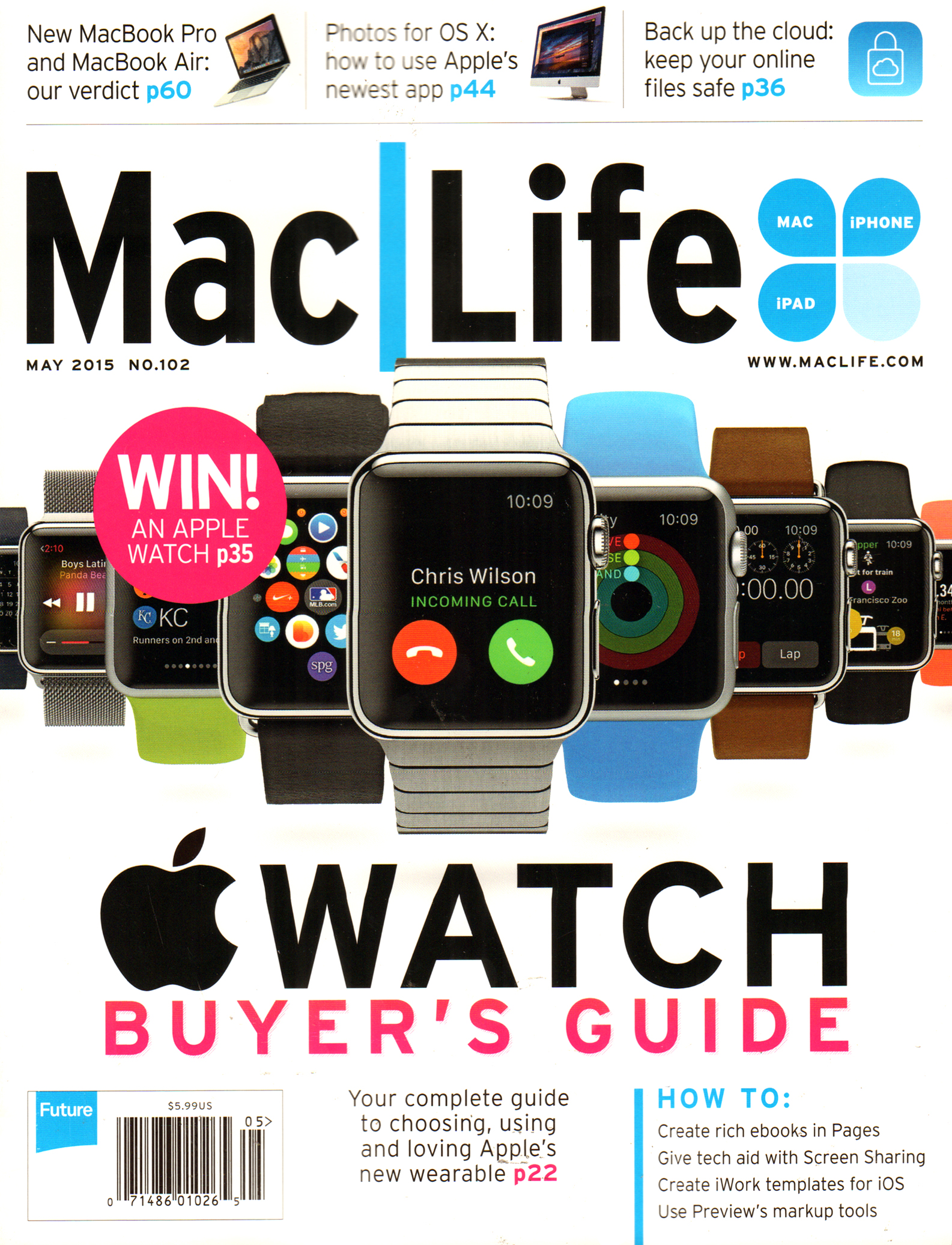 Mac-|-Life May 01, 2015 Issue Cover