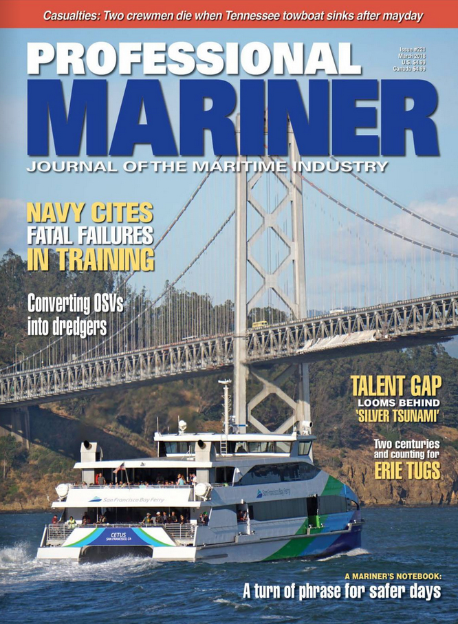 Professional-Mariner March 01, 2018 Issue Cover