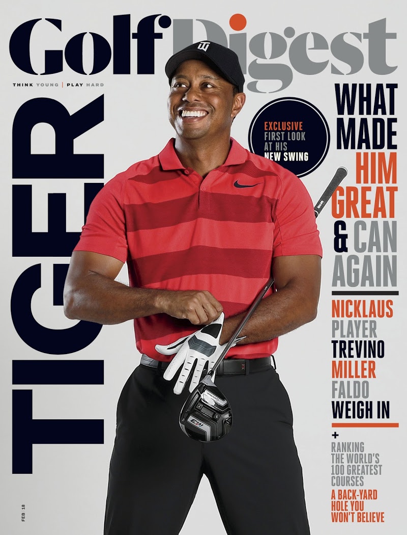 Golf-Digest February 01, 2018 Issue Cover