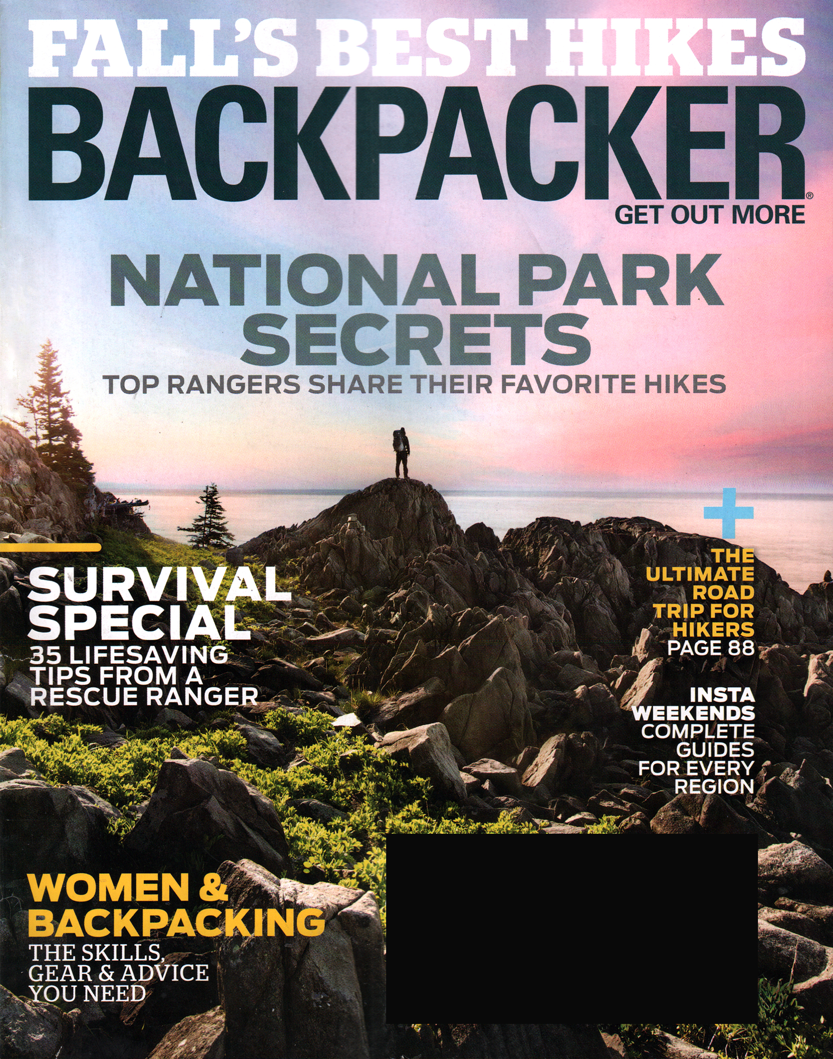 Backpacker October 01, 2015 Issue Cover