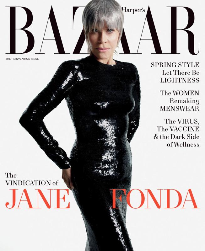 Harpers-Bazaar April 01, 2021 Issue Cover