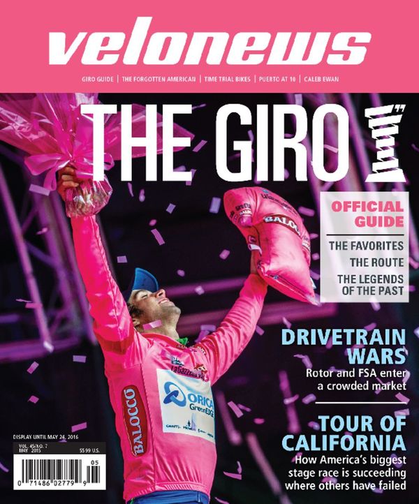 VeloNews May 01, 2016 Issue Cover