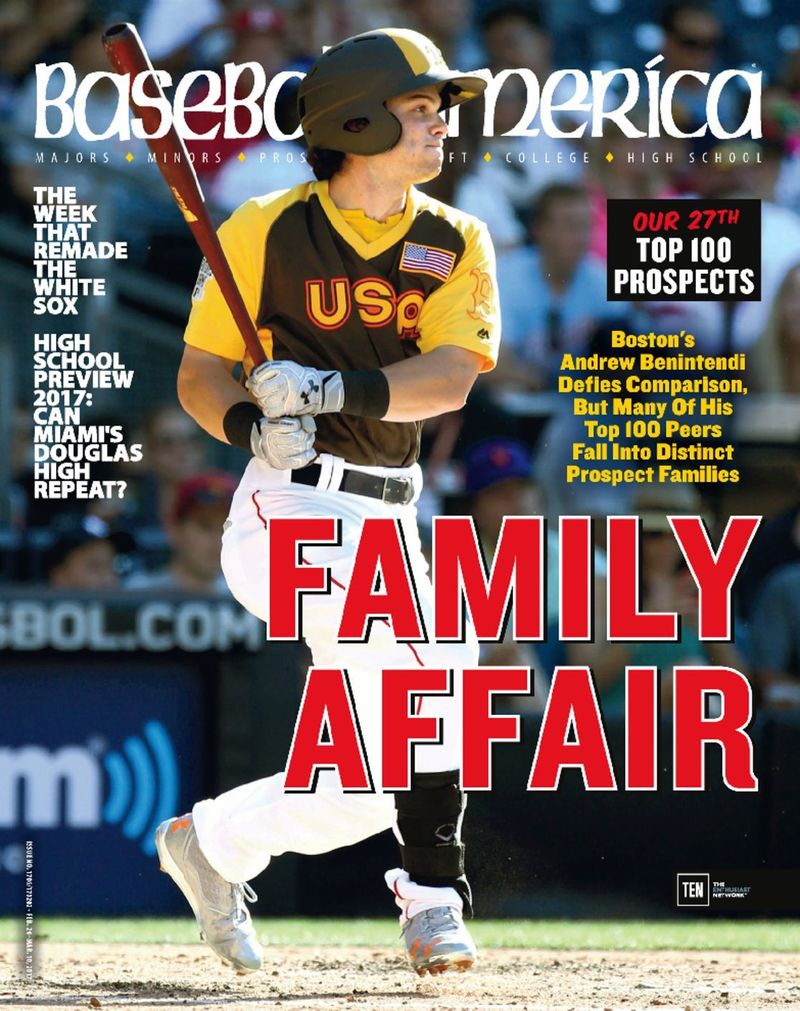 Baseball-America February 24, 2017 Issue Cover