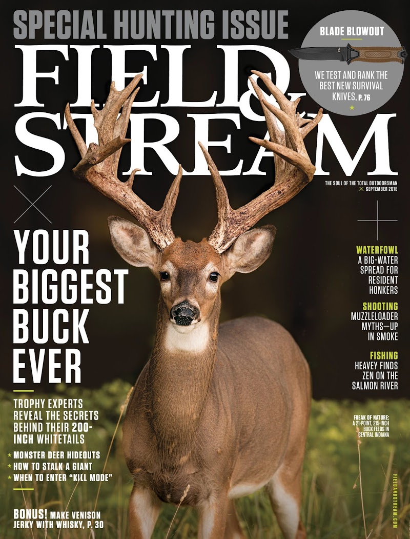 field-and-stream September 01, 2016 Issue Cover
