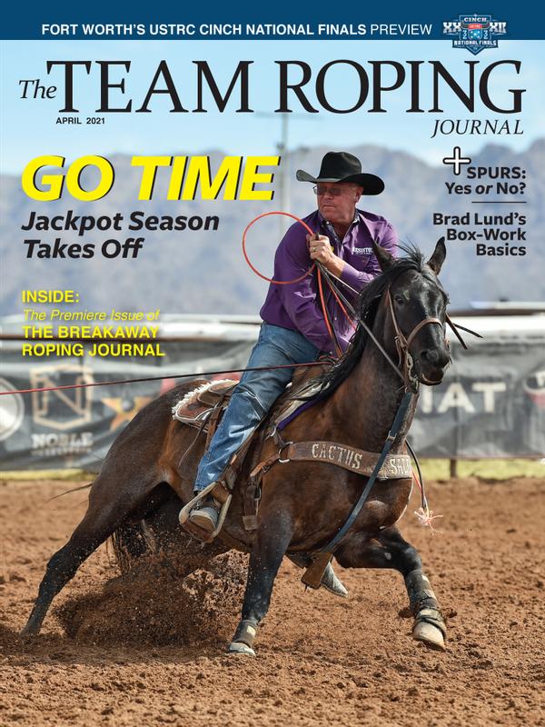 The-Team-Roping-Journal April 01, 2021 Issue Cover