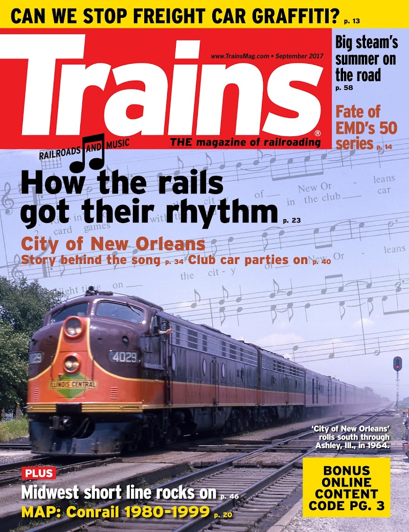 Trains September 01, 2017 Issue Cover