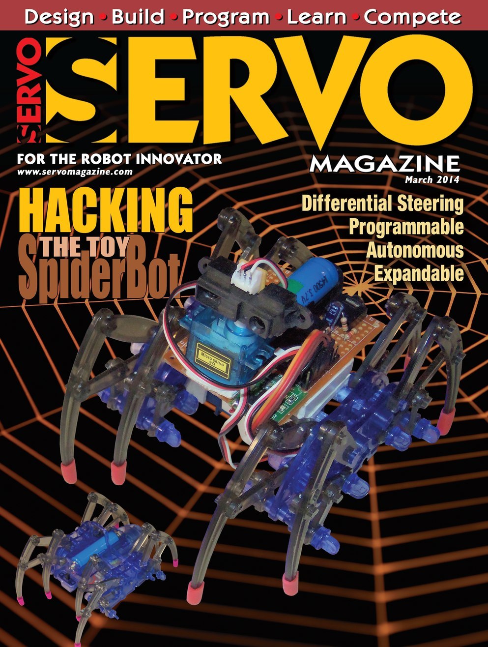 Servo-Magazine March 01, 2014 Issue Cover
