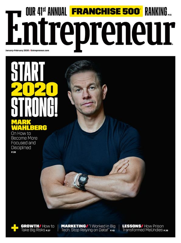 Entrepreneur January 01, 2020 Issue Cover