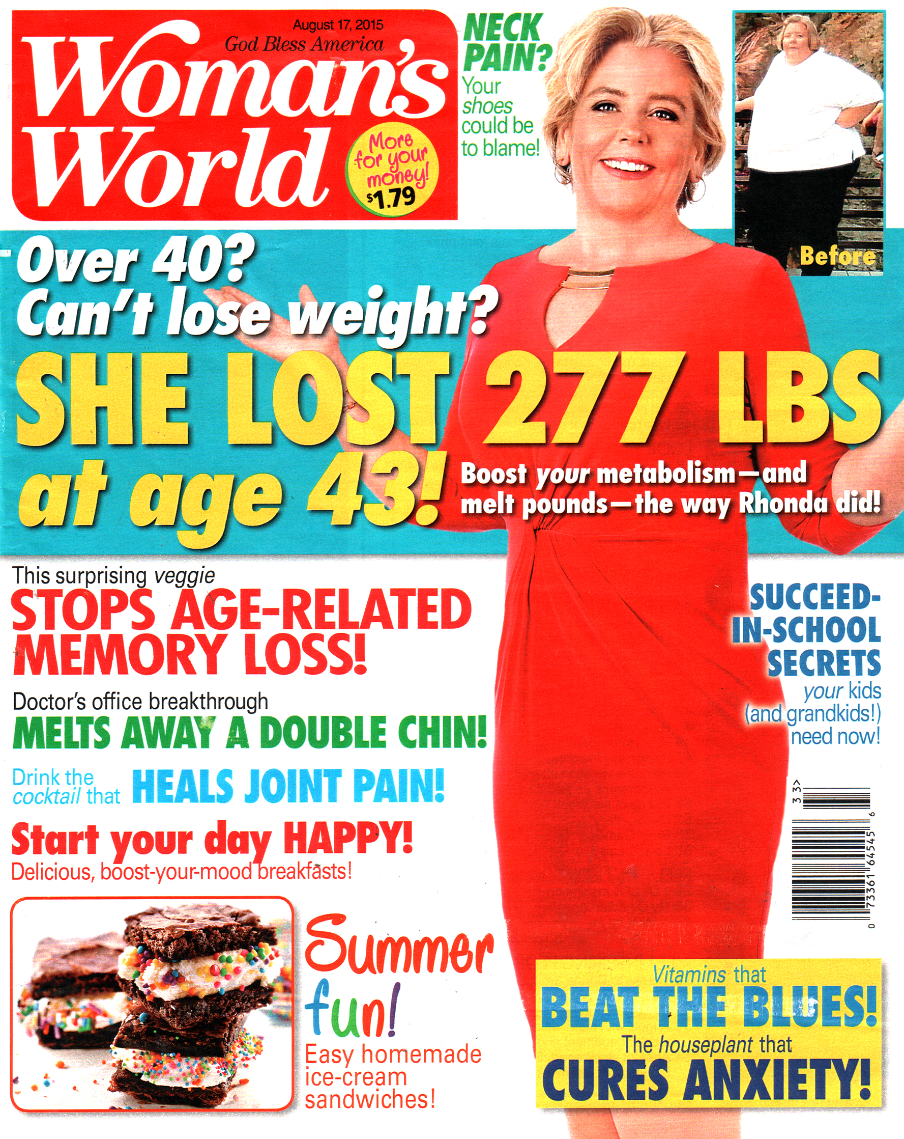 Womans-World August 17, 2015 Issue Cover