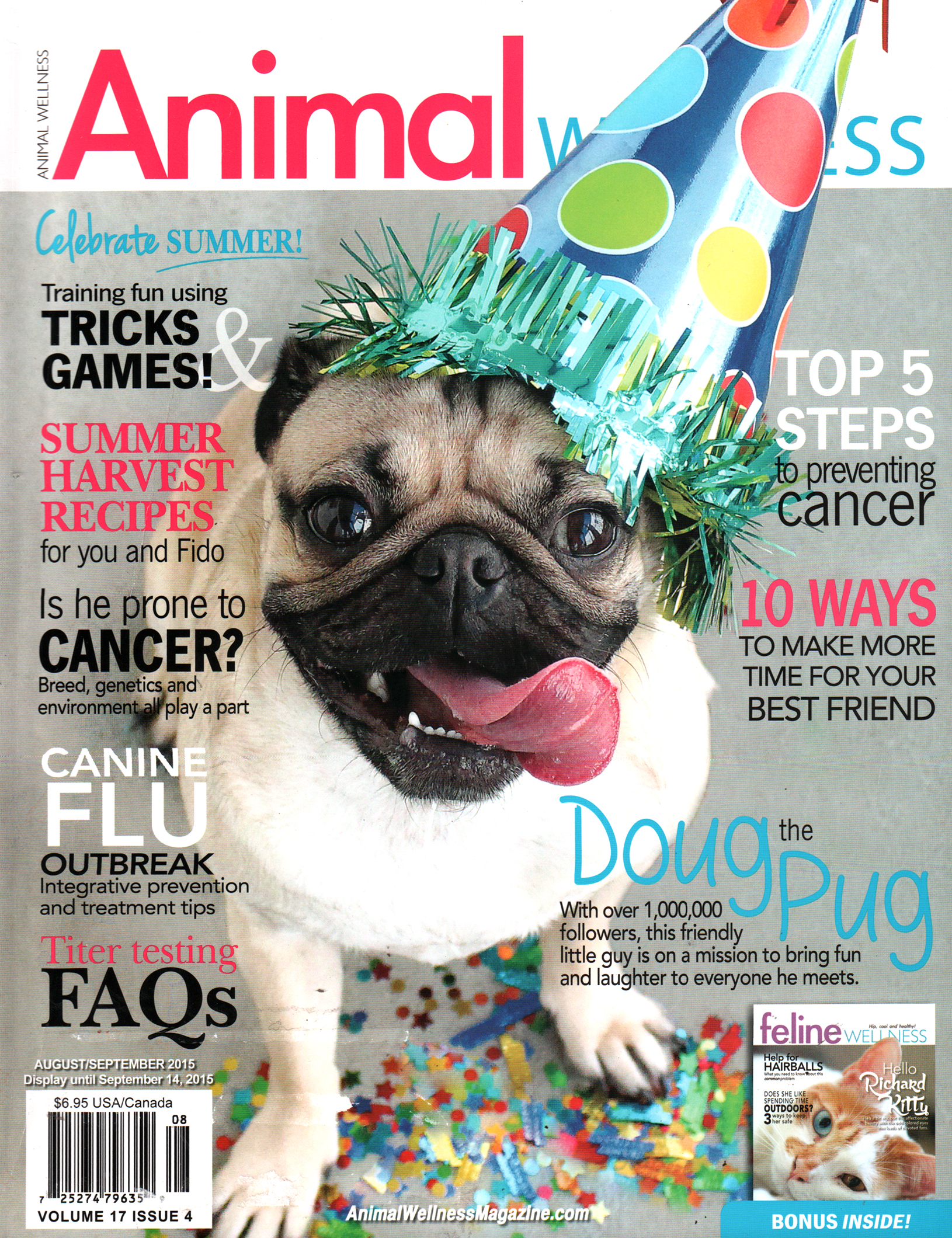 Animal-Wellness August 01, 2015 Issue Cover