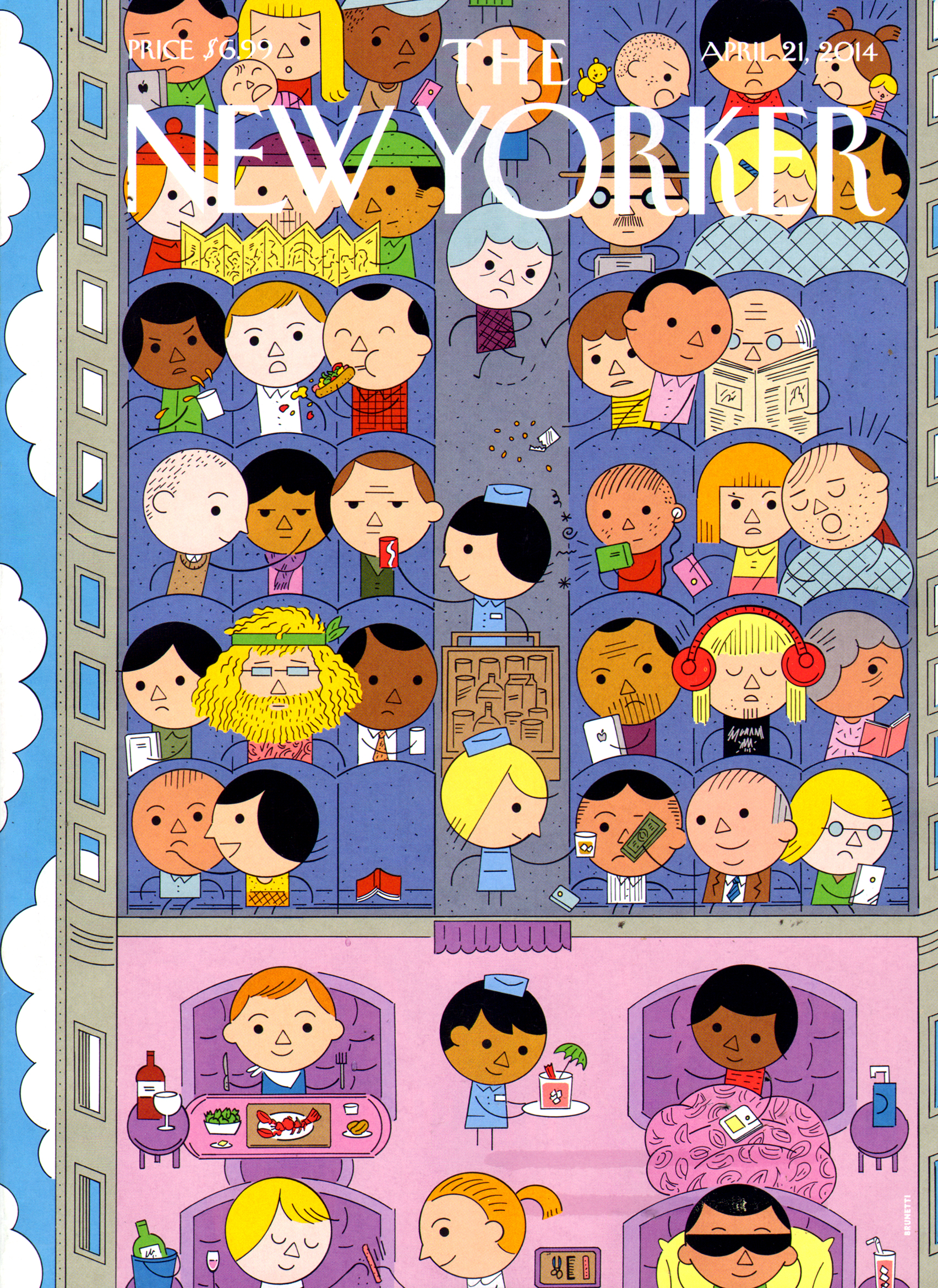 The-New-Yorker April 21, 2014 Issue Cover