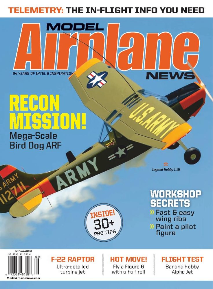 Model-Airplane-News July 01, 2023 Issue Cover