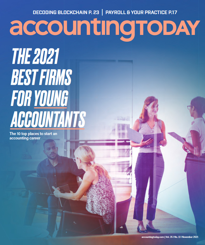 Accounting-Today November 01, 2021 Issue Cover