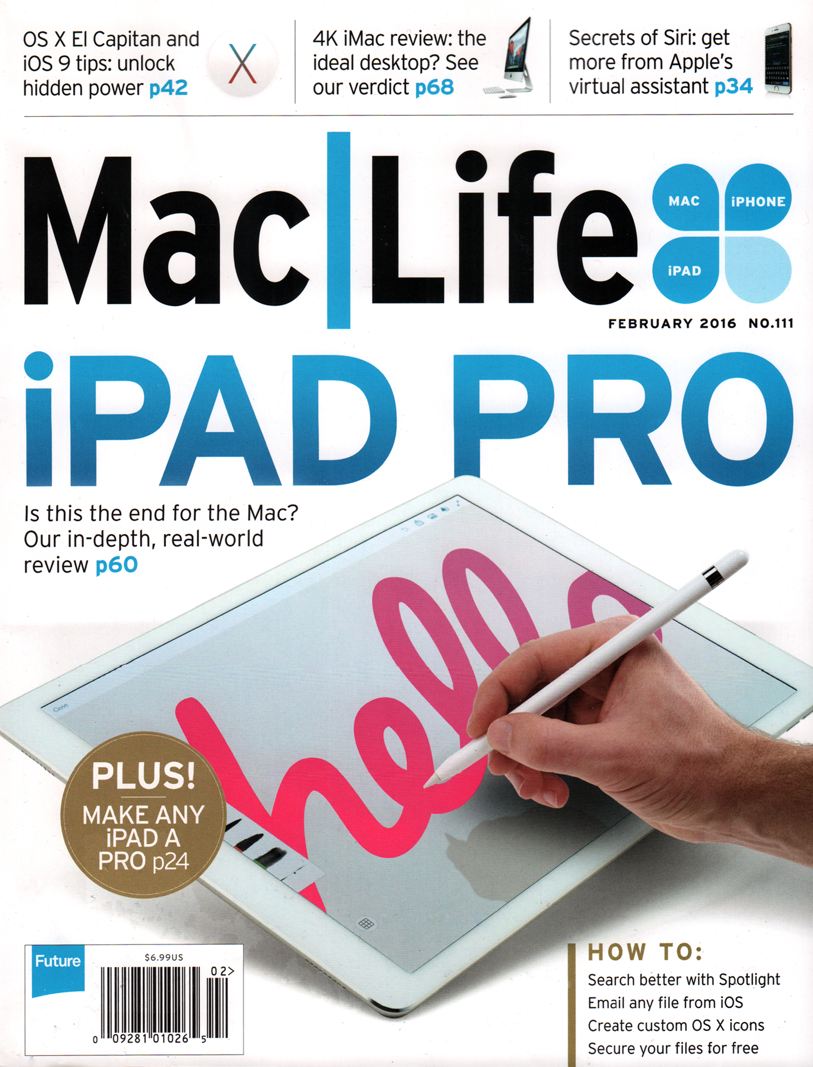 Mac-|-Life February 01, 2016 Issue Cover