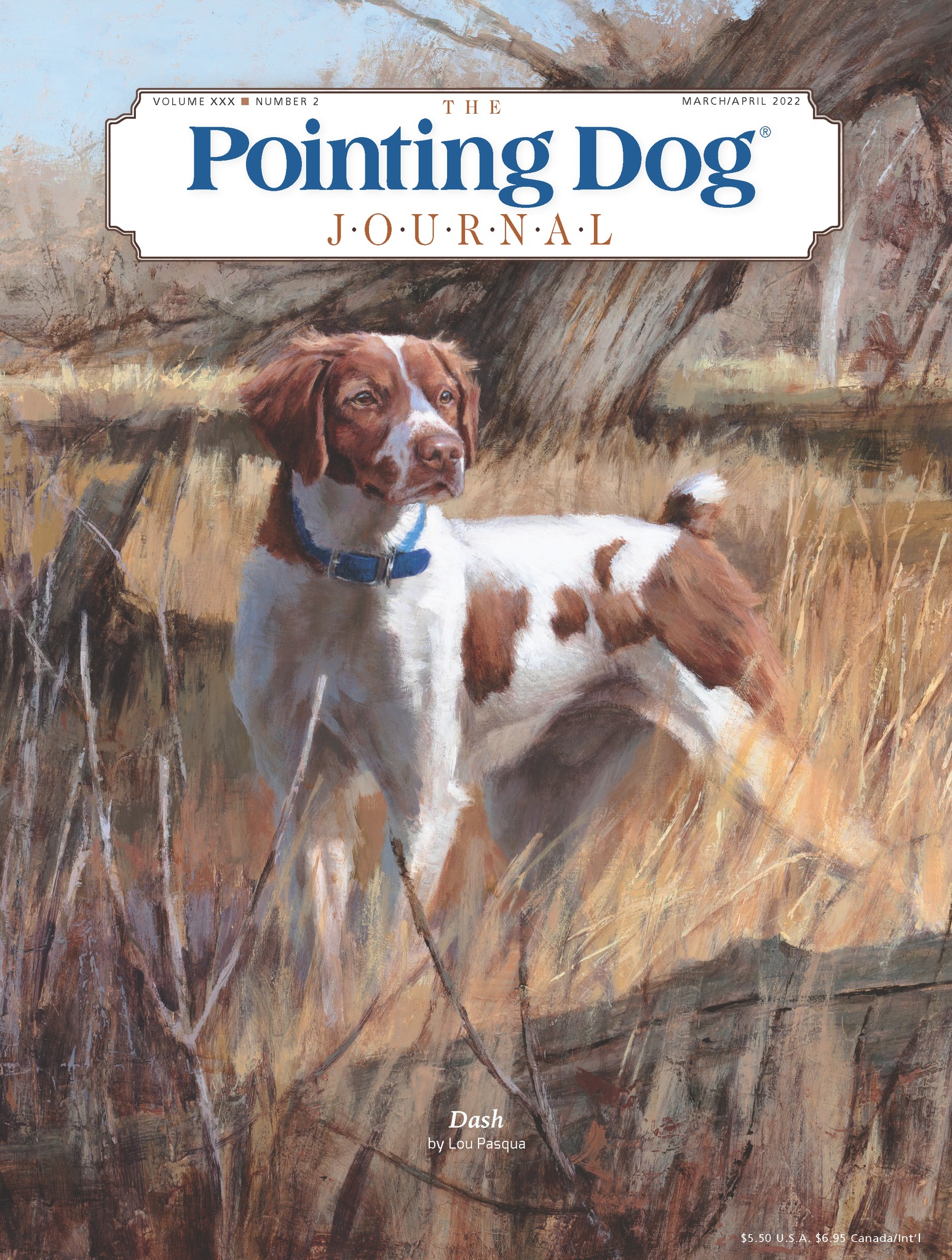 The-Pointing-Dog-Journal March 01, 2022 Issue Cover