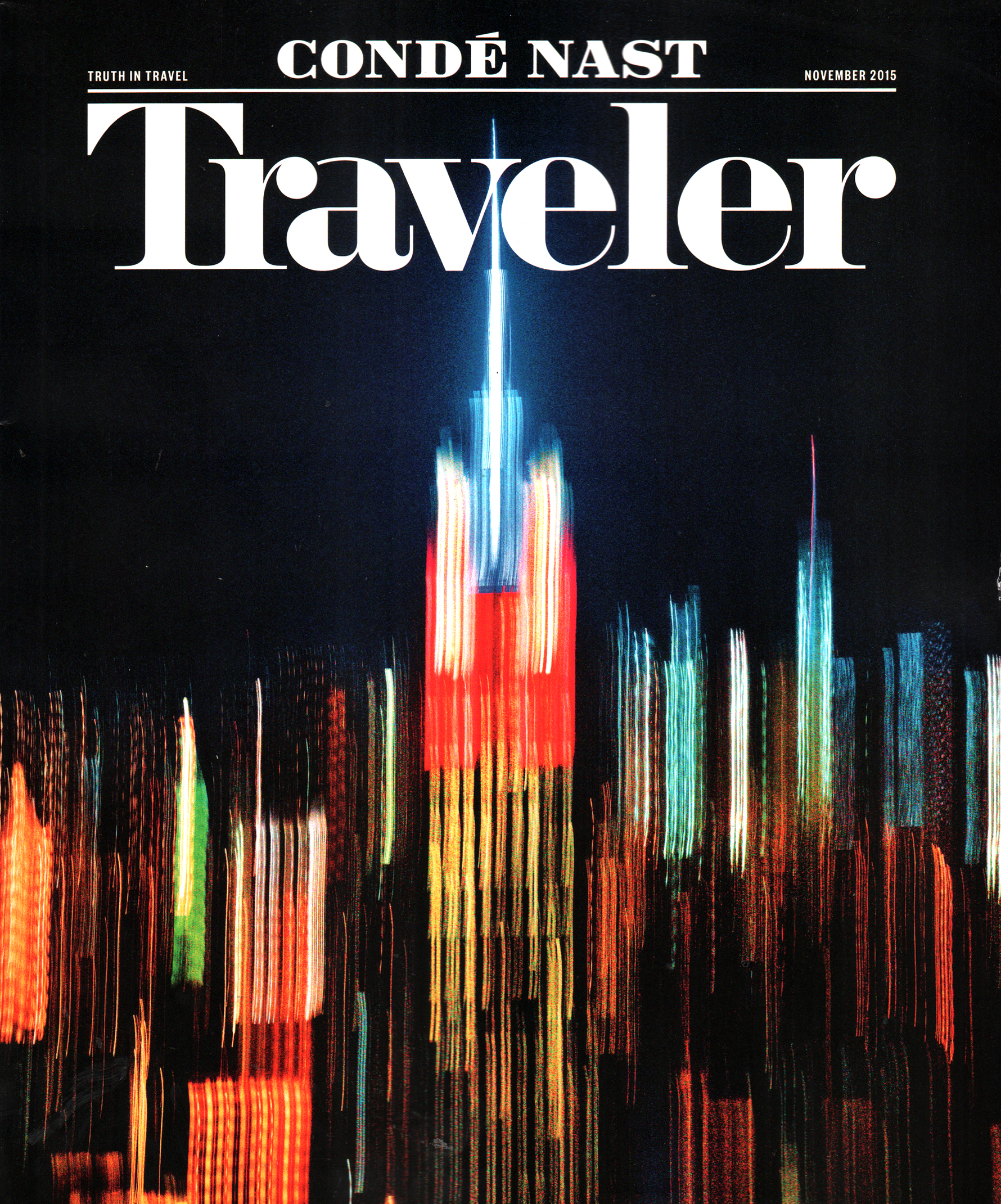 Condé-Nast-Traveler November 01, 2015 Issue Cover