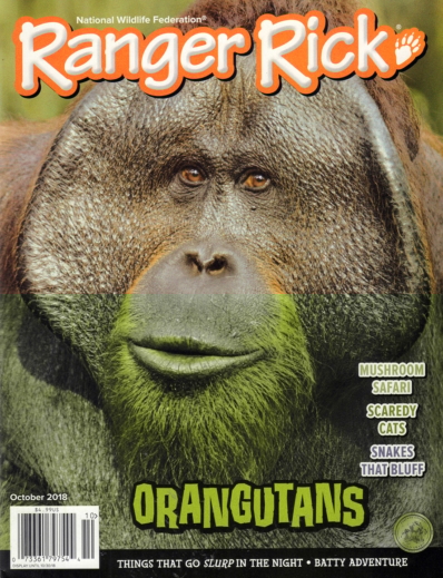 Ranger Rick October 01, 2018 Issue Cover