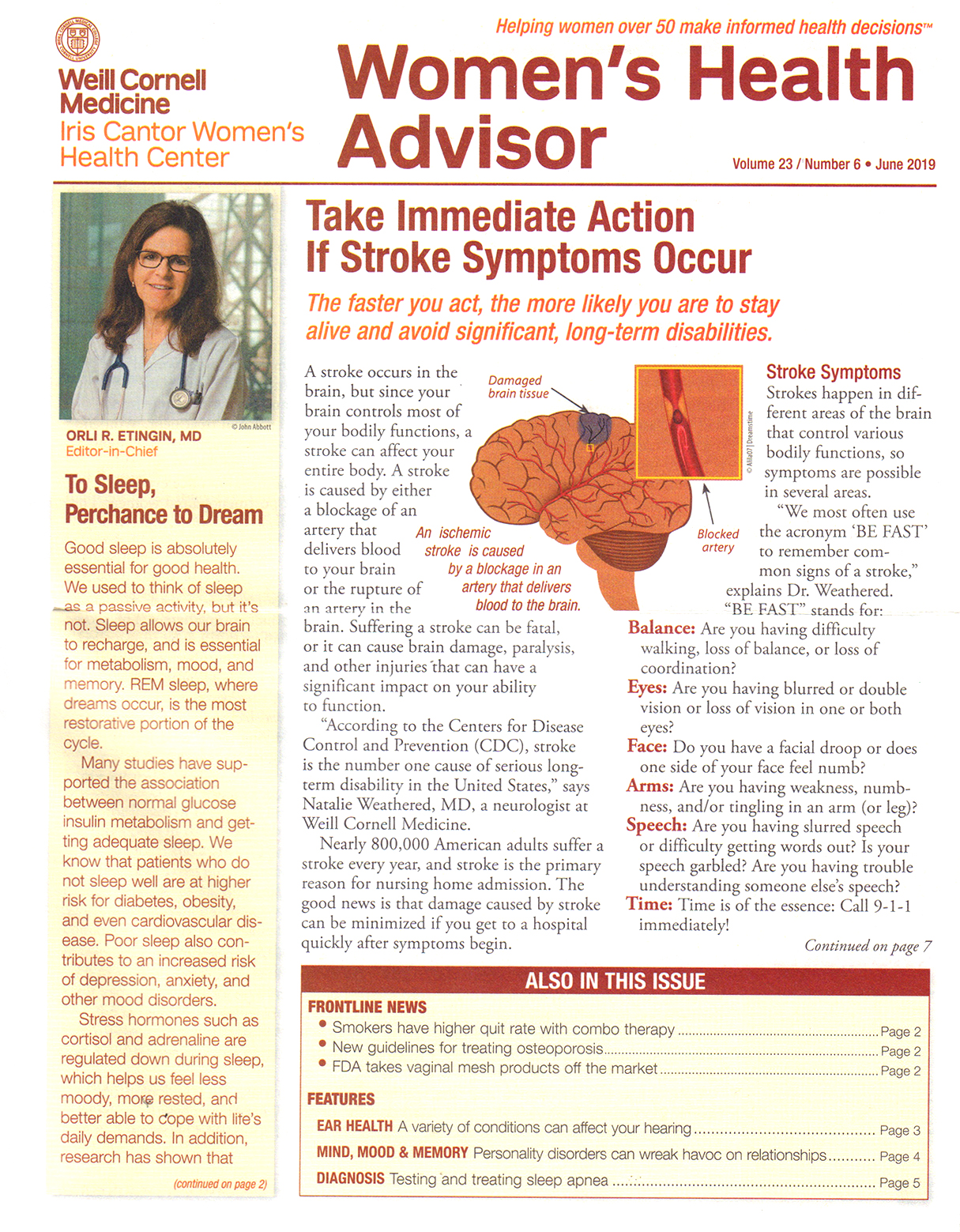 Womens-Health-Advisor June 01, 2019 Issue Cover
