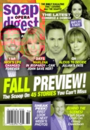 Soap-Opera-Digest September 05, 2016 Issue Cover