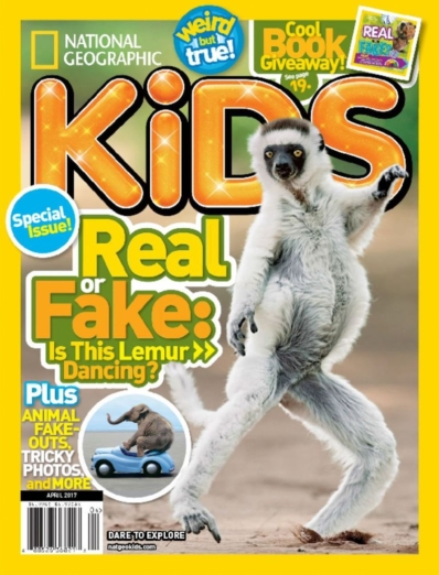 National Geographic Kids April 01, 2017 Issue Cover