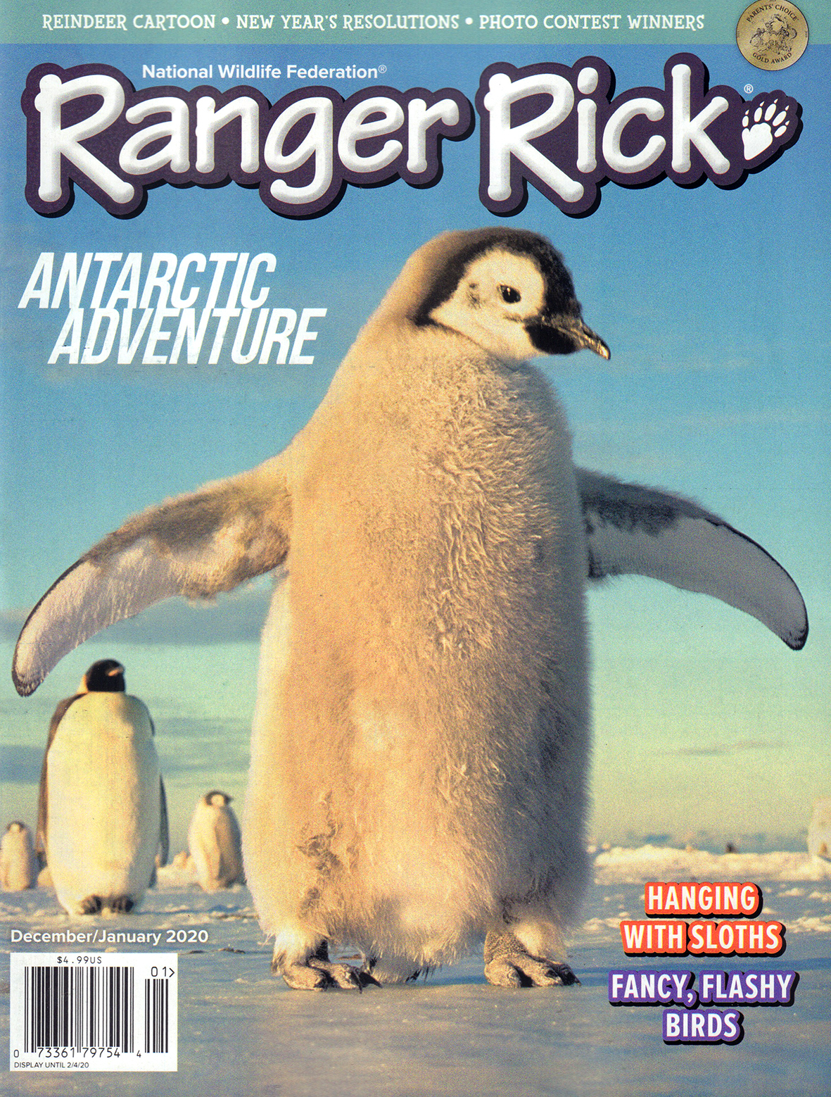 Ranger-Rick December 01, 2019 Issue Cover