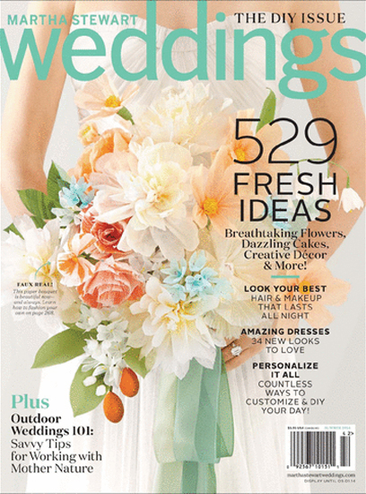 Martha-Stewart-Weddings June 01, 2014 Issue Cover