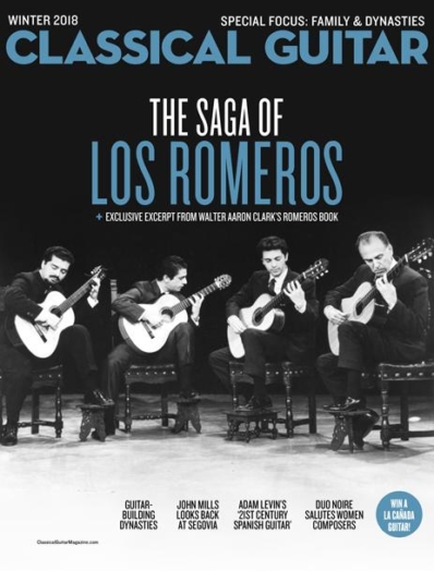 Classical Guitar December 01, 2018 Issue Cover