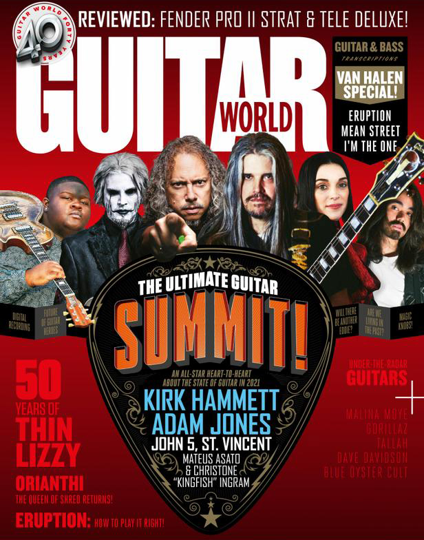 Guitar-World February 01, 2021 Issue Cover