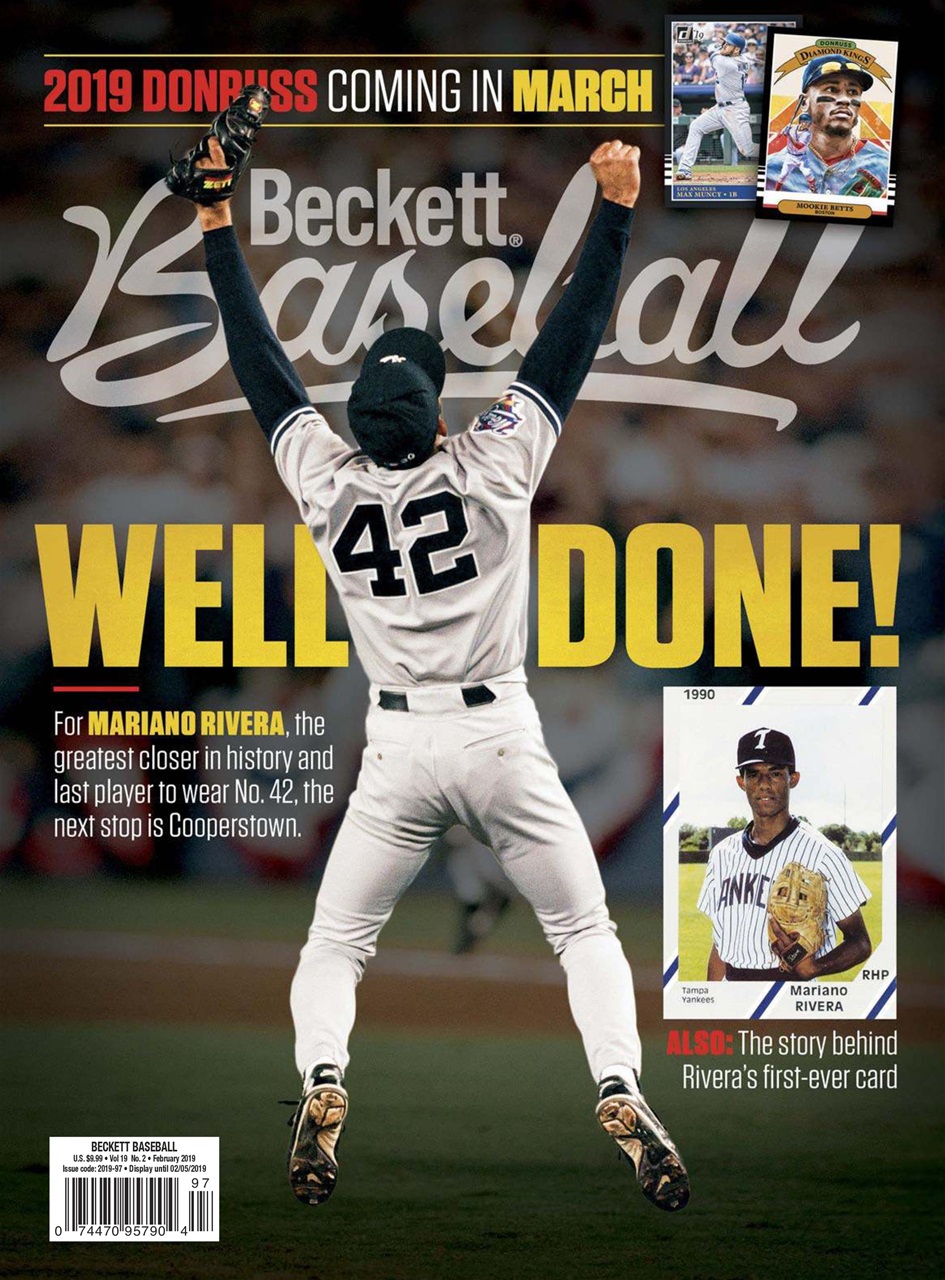 Beckett-Baseball February 01, 2019 Issue Cover