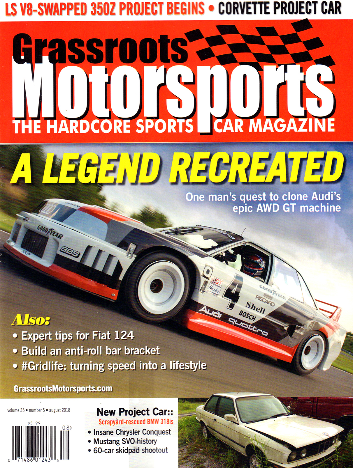 Grassroots-Motorsports August 01, 2018 Issue Cover