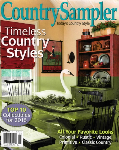 Country Sampler January 01, 2016 Issue Cover