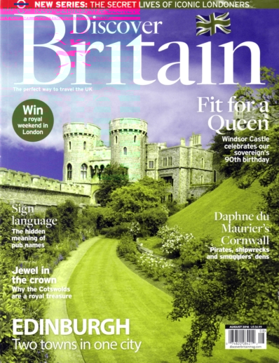 Discover Britain August 01, 2016 Issue Cover