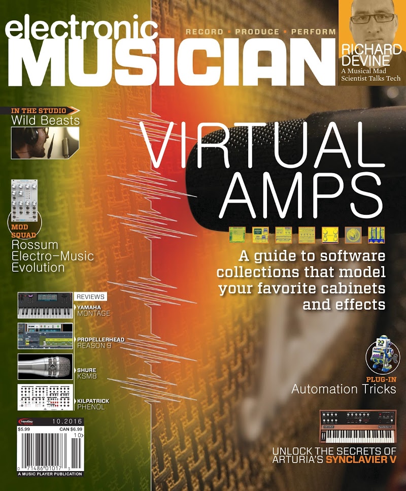 Electronic-Musician October 01, 2016 Issue Cover