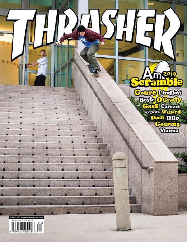 Thrasher March 01, 2020 Issue Cover