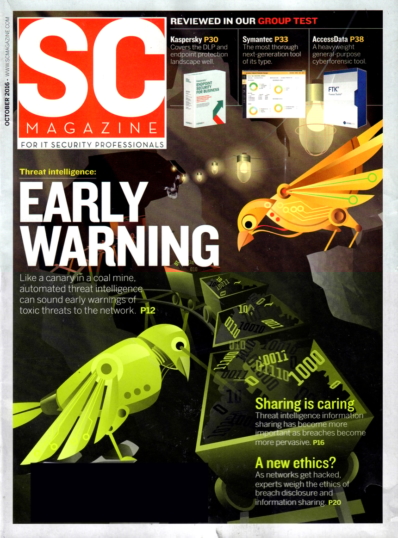 SC Magazine - U.S. edition October 01, 2016 Issue Cover