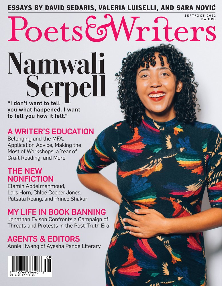 Poets-and-Writers September 01, 2022 Issue Cover