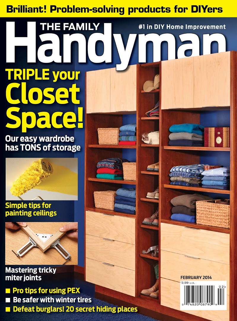 The-Family-Handyman February 01, 2014 Issue Cover