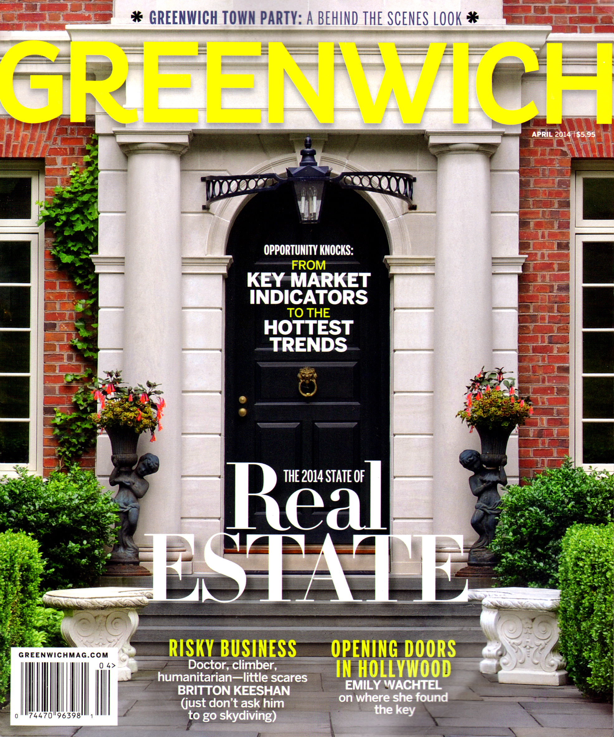 Greenwich April 01, 2014 Issue Cover